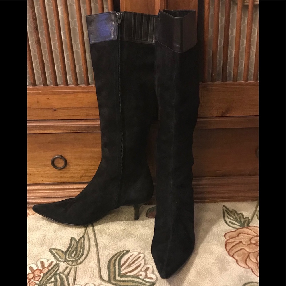 Banana Republic suede/ leather boot